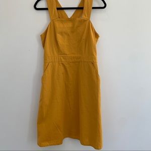 Universal Thread - Yellow Apron Dress